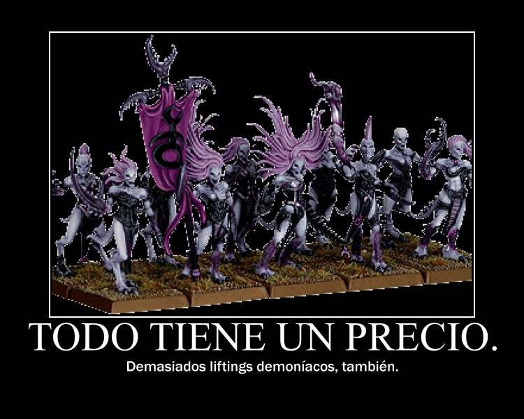 Slaneesh debería empezar a prometer otras cosas... Slaneesh debería empezar a prometer otras cosas...