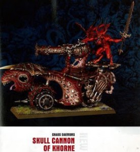 Khorne cañón